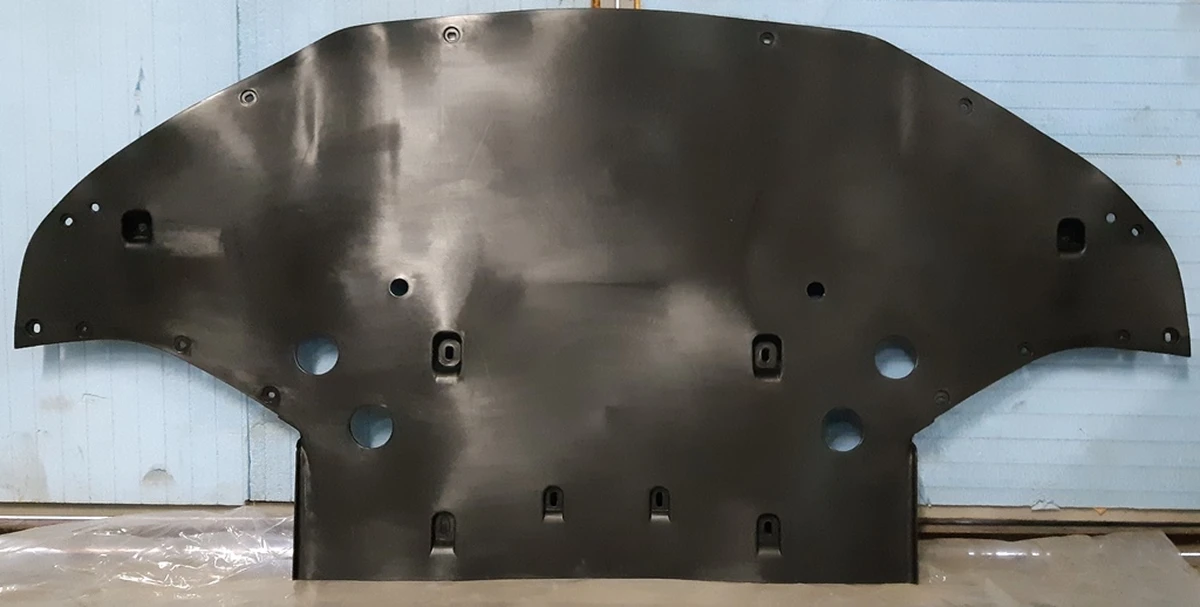 2 Захист днища передня NEW Tesla model S REST 1056376-00-C