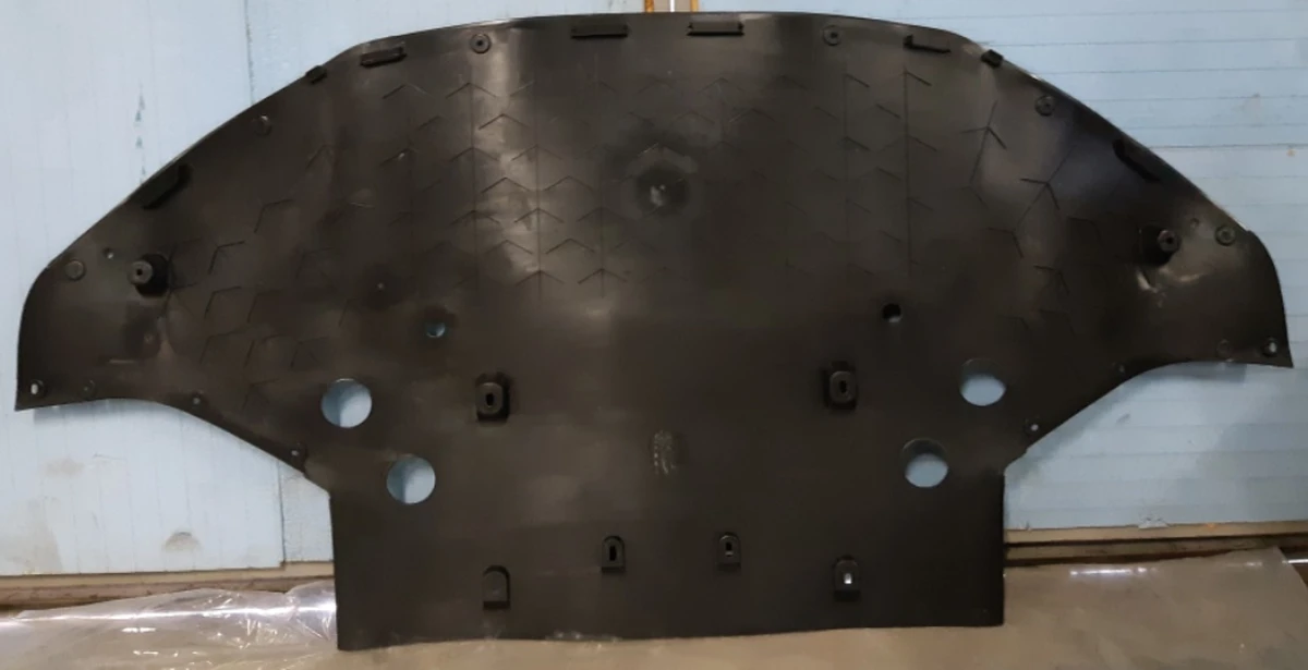 2 Захист днища передня NEW Tesla model S REST 1056376-00-C