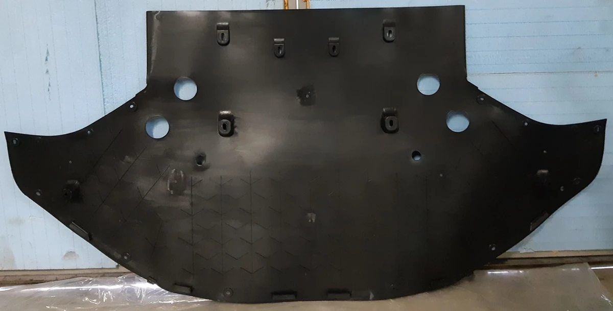 2 Захист днища передня NEW Tesla model S REST 1056376-00-C