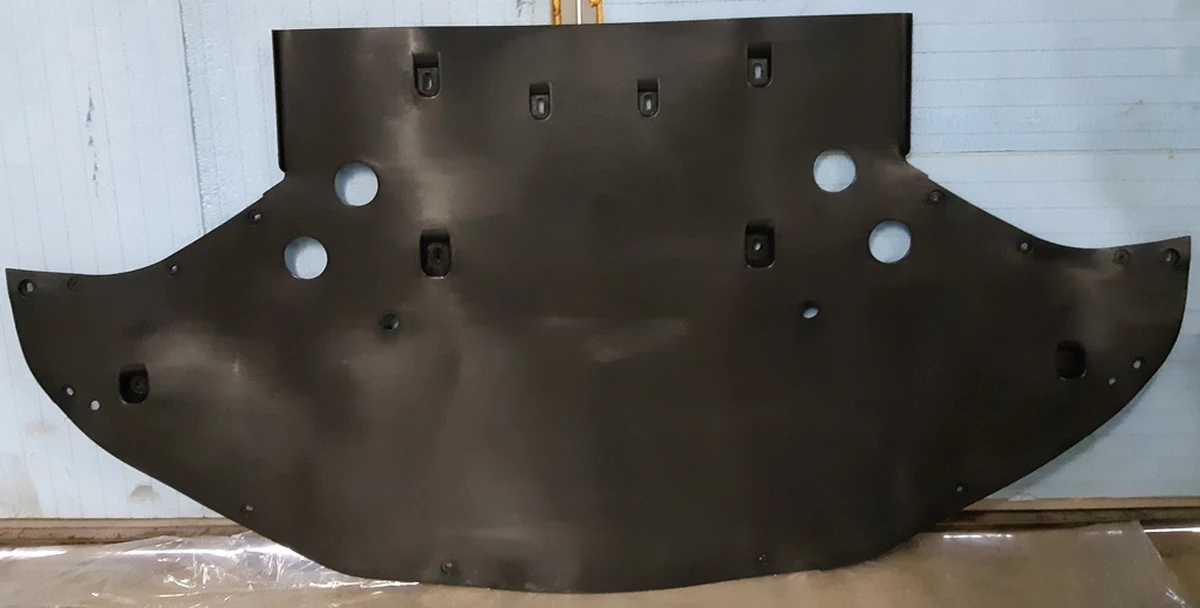 2 Захист днища передня NEW Tesla model S REST 1056376-00-C