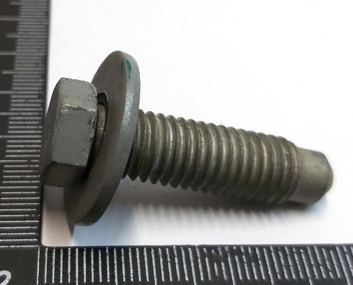 6 Болт с шайбой HX,M10X30,STL[10.9],PTC,ZNFL Tesla Model X, Model 3, Model Y 1057091-00-D