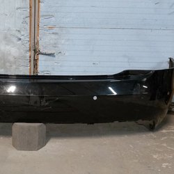 1 Бампер задній під 6 парктроніків без кронштейнів PBSB Tesla model S REST 1057319-S1-A