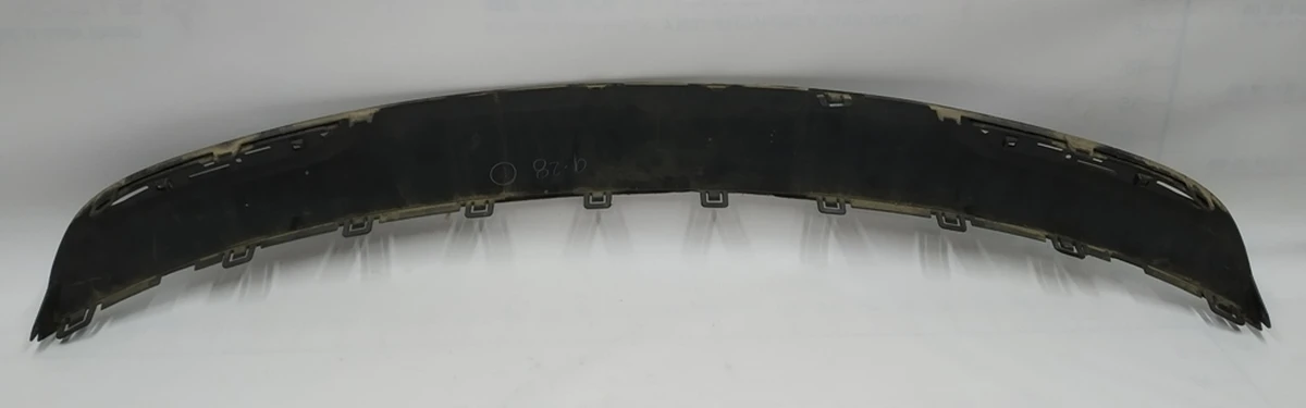 16 Накладка бампера заднего нижняя (губа) окрашена PBSB (с повреждениями) Tesla model S REST 1057321-00-C