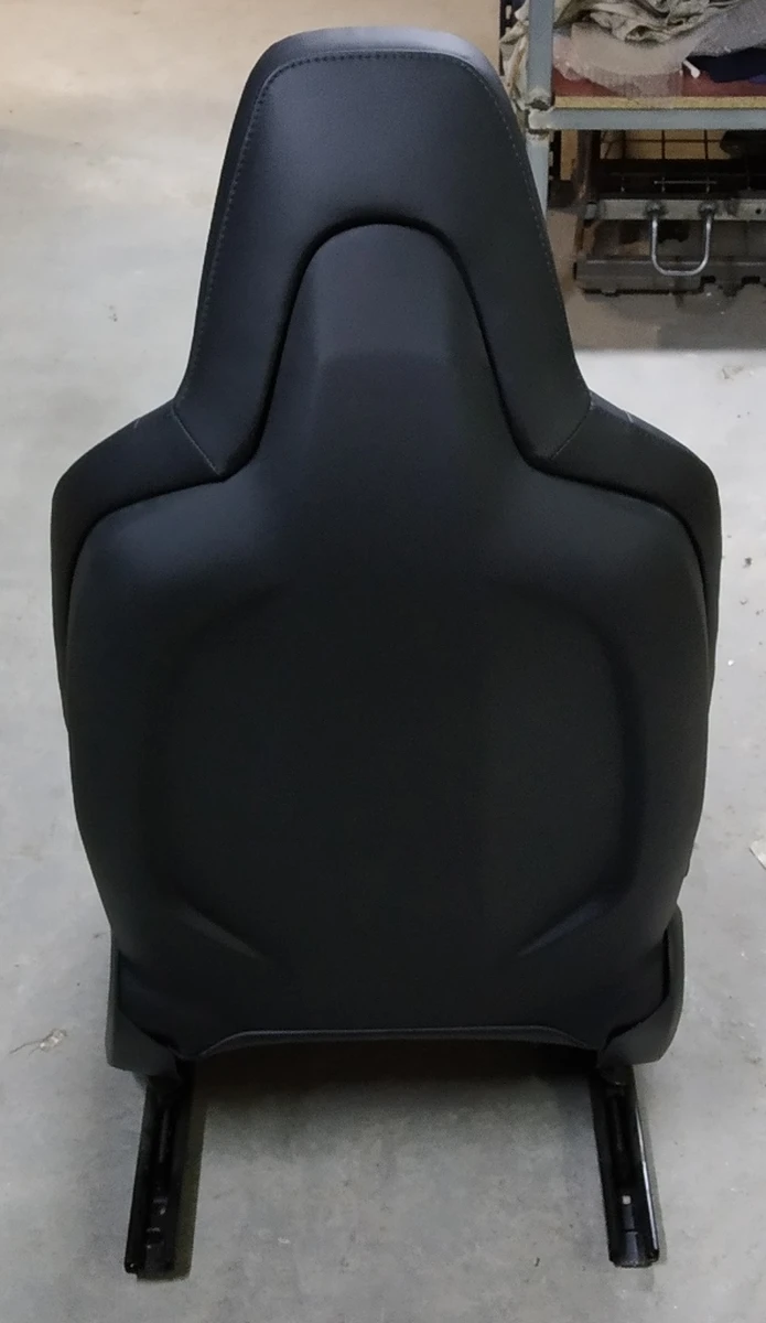 4 Сидіння пасажирське у зборі NEXT-GEN BLACK (GEN 1, широкий підголівник, без кишені) Tesla model S, model S REST 1058006-02-B
