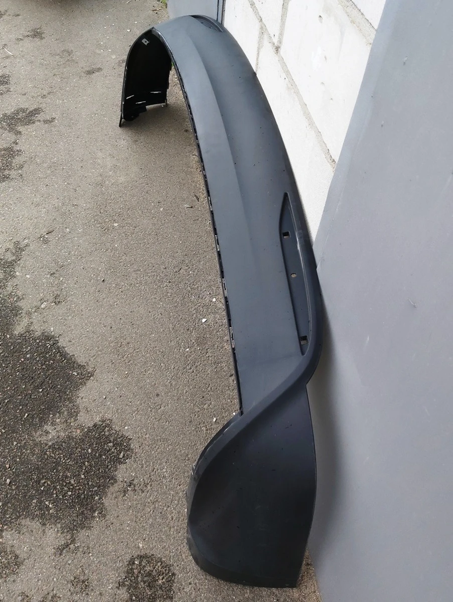 2 Накладка нижня (структурна) бампера заднього з пошкодженням Tesla model X 1058354-00-F