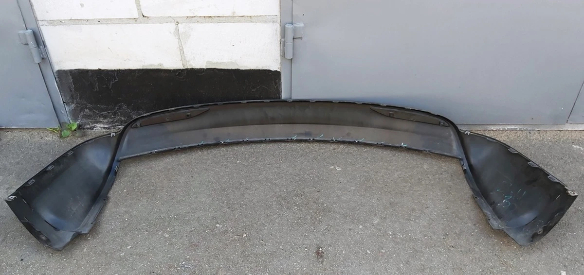 2 Накладка нижняя (структурная) бампера заднего Tesla model X 1058354-00-F