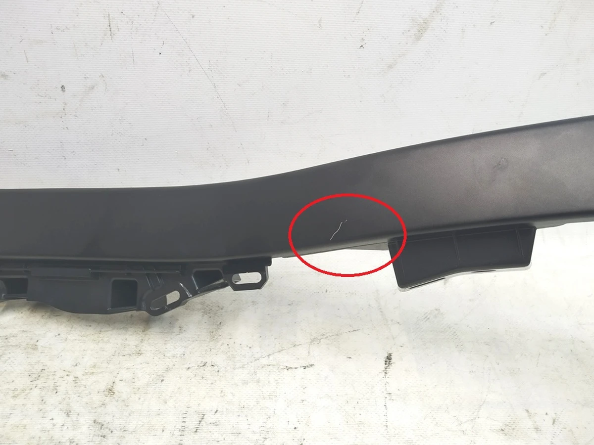 4 ASY_B RH COMPLETE RACETRACK_MDX damaged Tesla model X 1060083-00-H