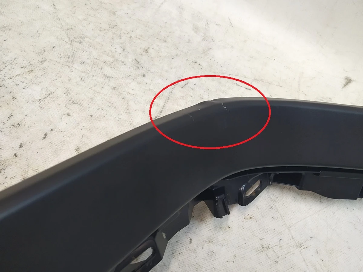 4 ASY_B RH COMPLETE RACETRACK_MDX damaged Tesla model X 1060083-00-H