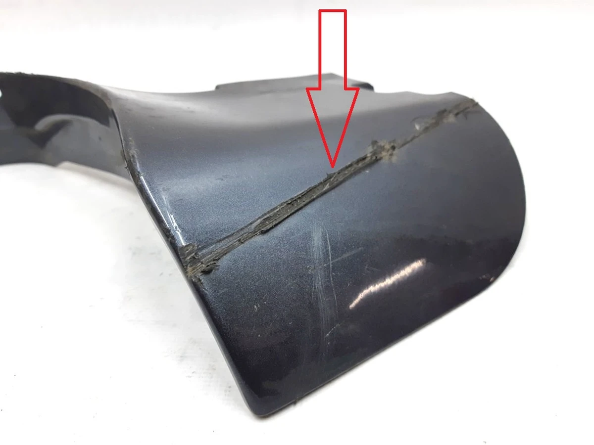 12 Door sill fairing left (painted) PMNG damaged Tesla model S REST 1058757-00-A