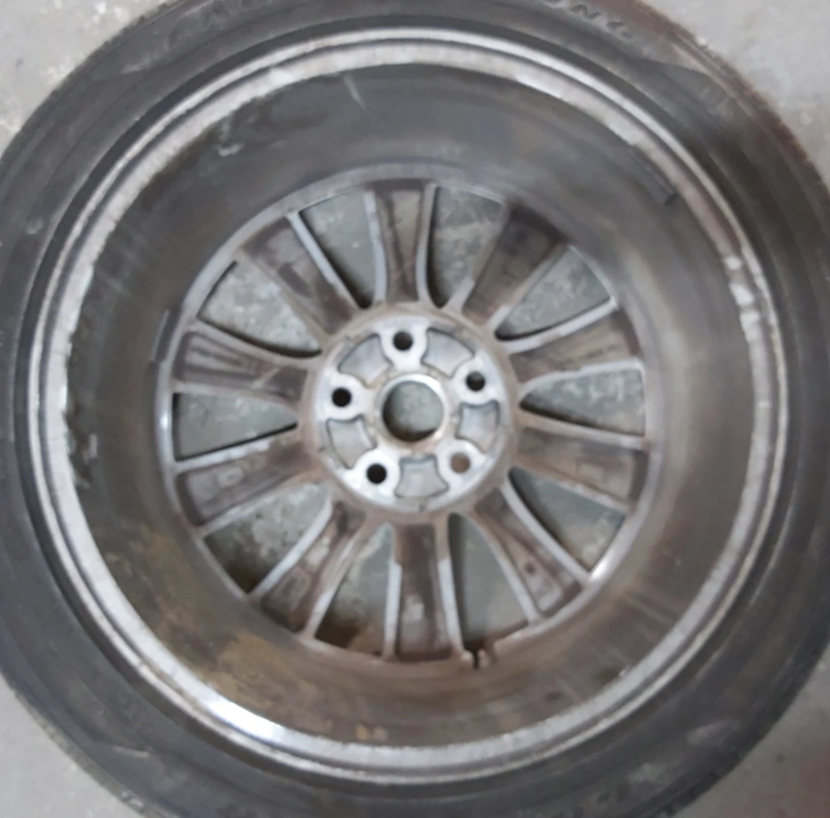 1 Диск колесный 19X8.0 ET40 - SILVER SLIPSTREAM Tesla model S REST 1076891-00-B