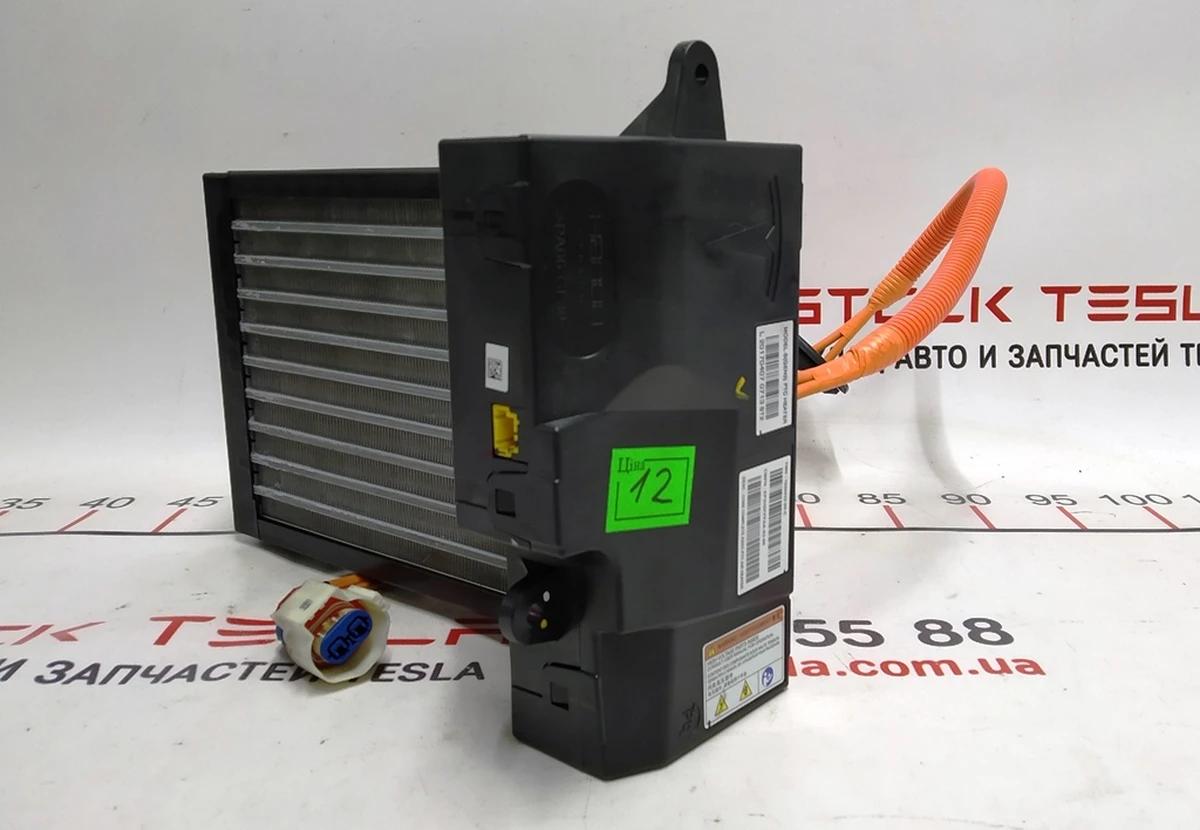 1 Елемент нагрівальний пічки салону GEN 3 з кабелем у зборі Tesla model S REST, Tesla model X 1060432-00-E