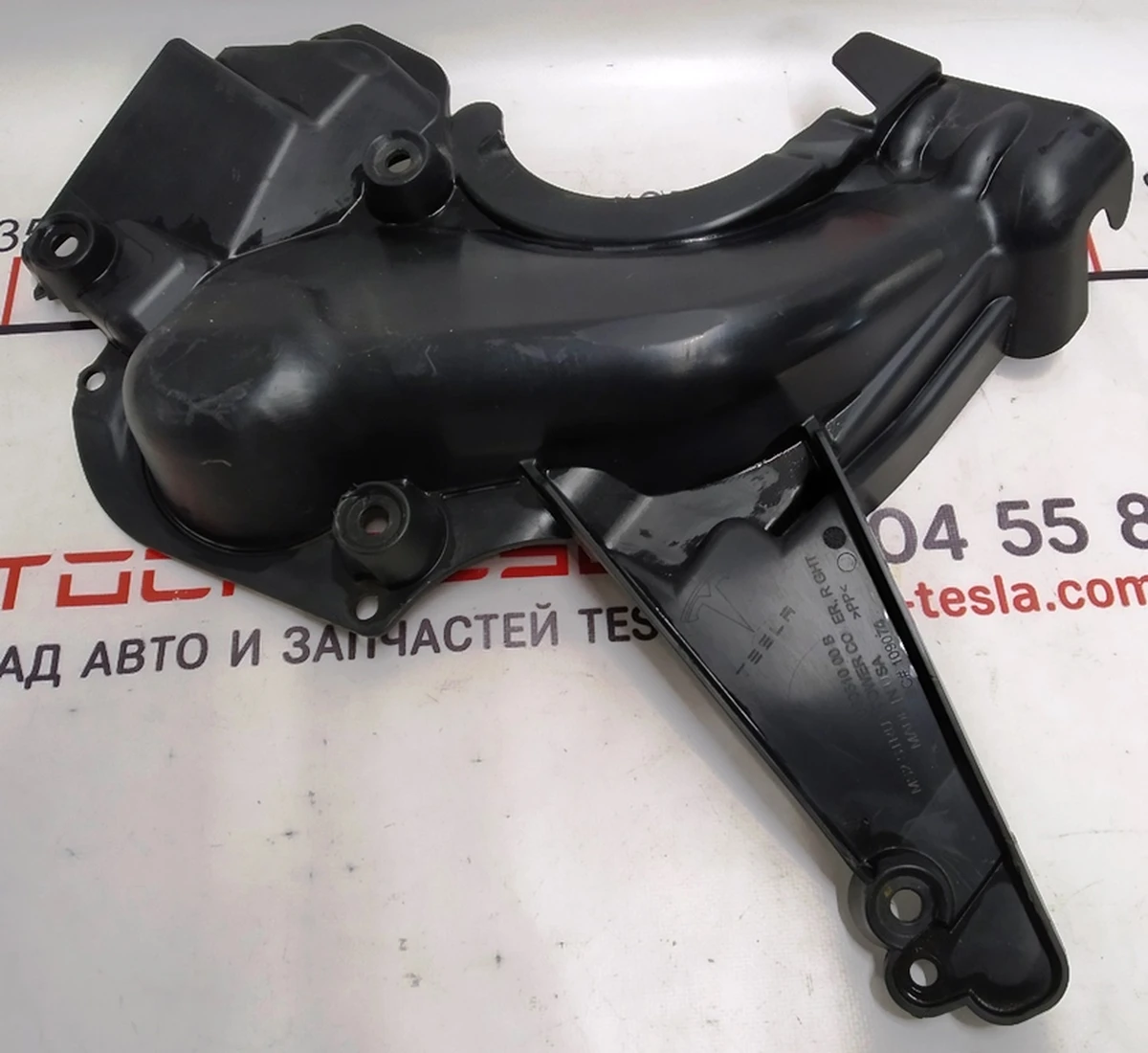 8 Cover glass front right plastic Tesla model S REST 1060510-00-B