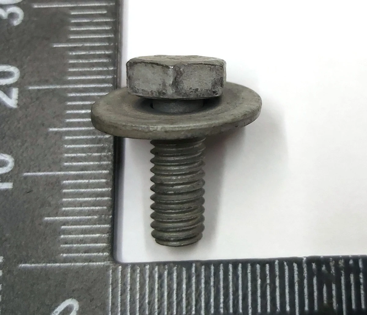 14 Болт універсальний M6x12, STL [8.8], PC, ZNFL Tesla Model S, Model S REST, Model X, Model 3 1060685-00-B