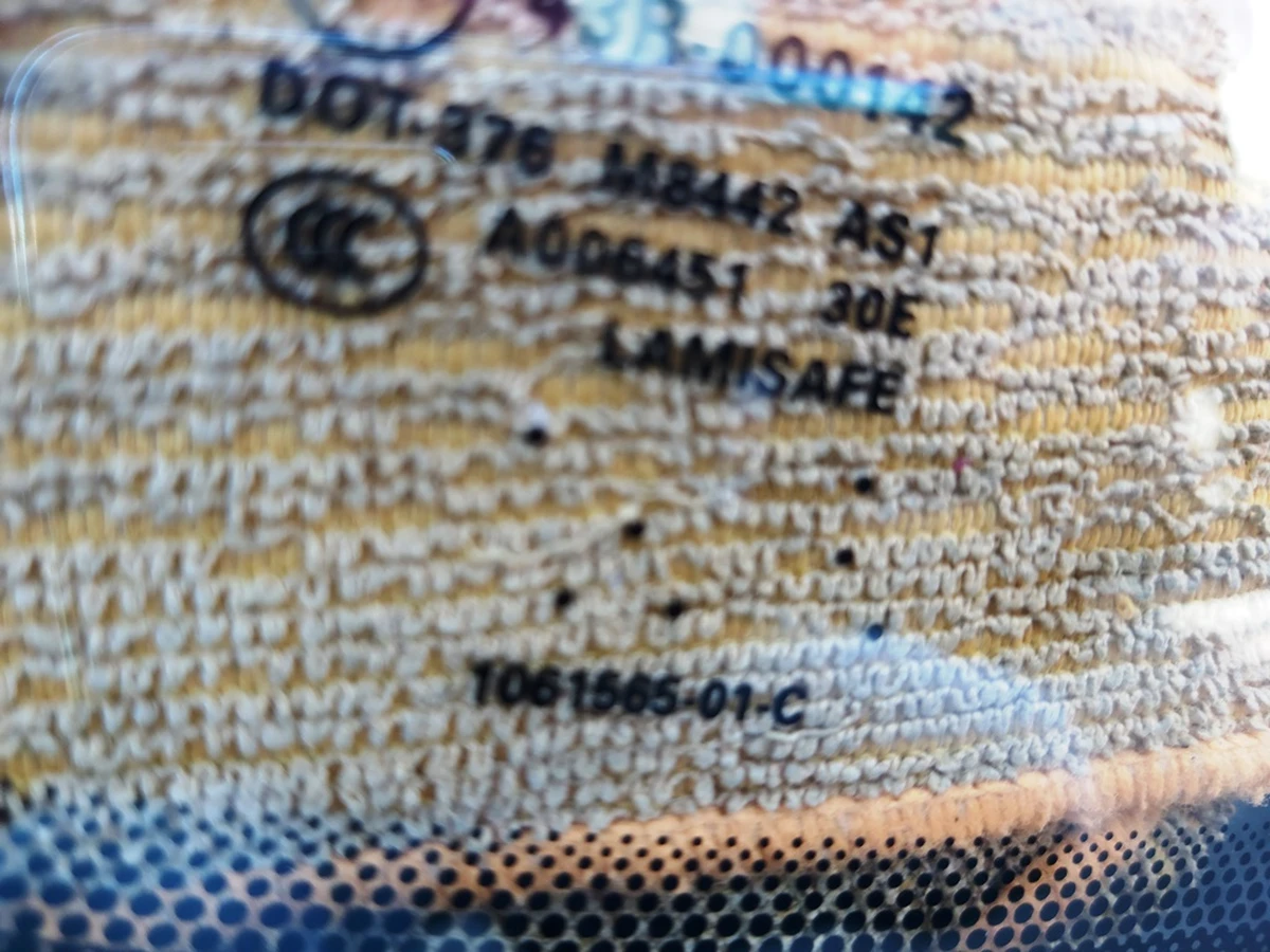 1 WSHLD ASSY MONO-CAM HWA LHD MS2 Tesla model S 1061565-01-C