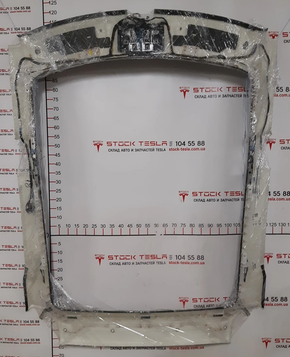 15 PROVIDENCE BLK panoramic roof headlining assembly Tesla model S REST 1062175-S4-K