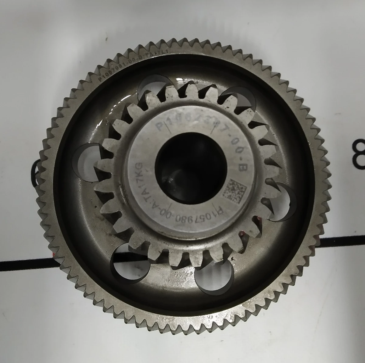 1 Intermediate gear shaft assembly with bearing (1002633-00-Q) Tesla model S, model S REST 1062387-00-B