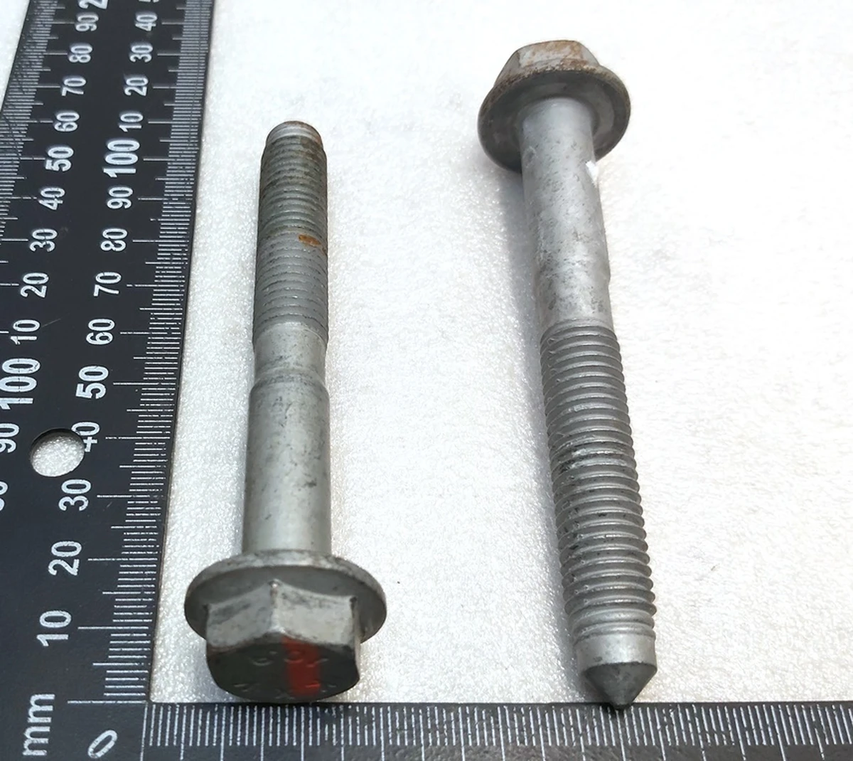 2 Болт рейки рулевой HF M12-1.75X93 [109] ZNFL SMAT Tesla Model 3, Model Y 1063257-00-B