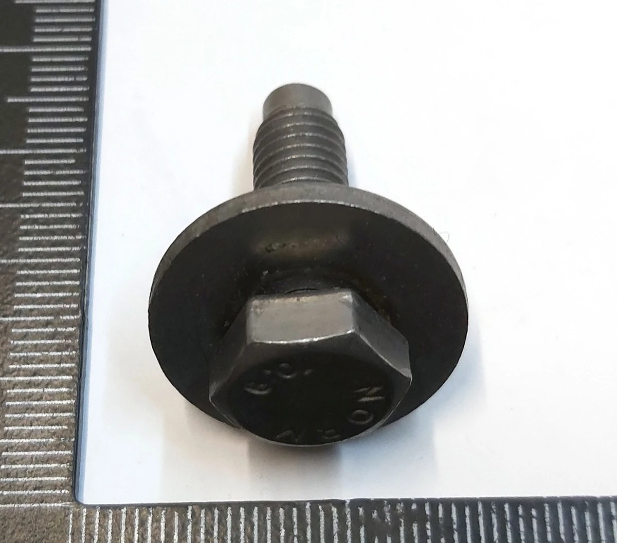 2 BOLT&amp;WSHR,HX,M8x23.5,STL[109],PTC,ZNNI Tesla Model Y, Model Y Feb 2025 1063260-00-C