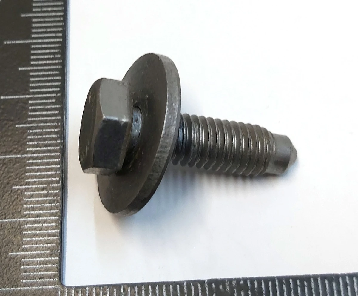 2 BOLT&amp;WSHR,HX,M8x23.5,STL[109],PTC,ZNNI Tesla Model Y, Model Y Feb 2025 1063260-00-C