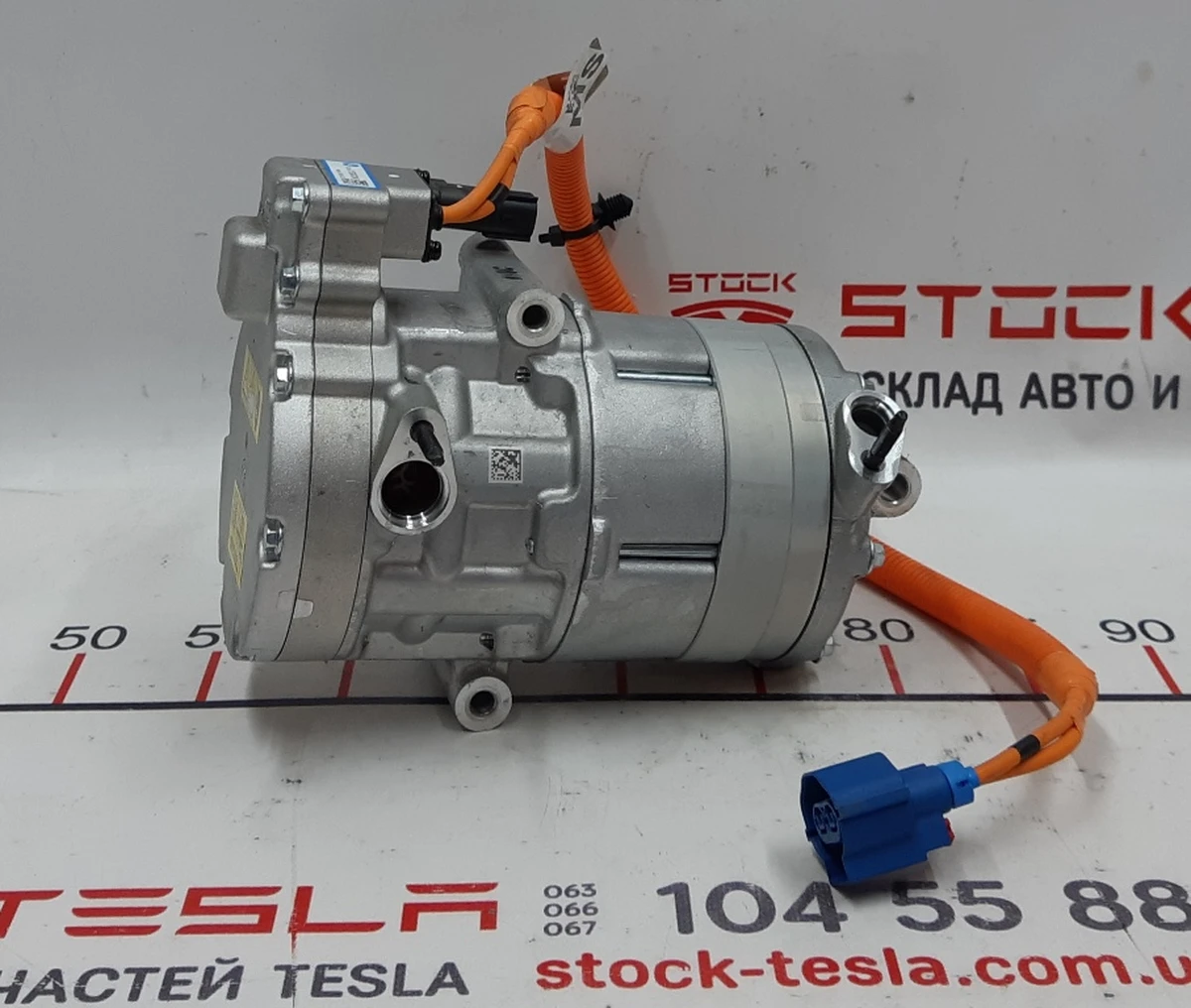 1 A/C COMPRESSOR, ELECTRIC, NO REAR HEATING AND VENTILATION Tesla model S REST, model X 1063369-00-H