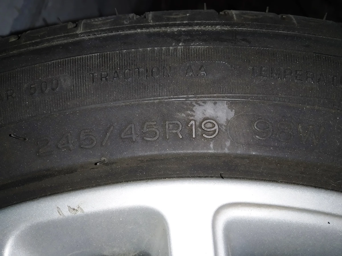 1 Шина 245/45R19 MICHELIN PRIMACY MXM4 (4,8mm) Tesla model S 1065205-00-A