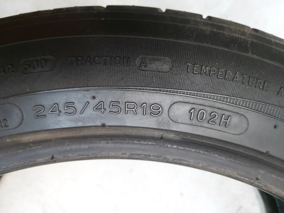 1 Шина 245/45R19 102H MICHELIN GREEN PRIMACY MXM4 (2.50 mm)Tesla model S, model S REST 1065205-00-A