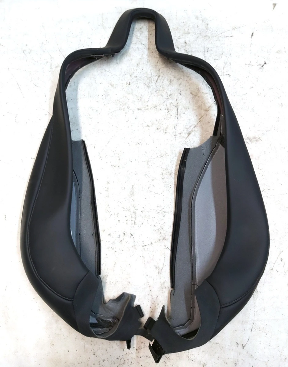 1 Side support trim and upper part of the passenger's seat PUR BLACK Tesla model S REST 1065494-02-D