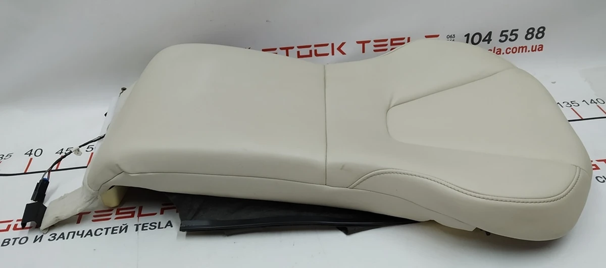 1 Спинка сидіння 1-го ряду PUR CRM в зборі з підігрівом і датчиком температури Tesla model S REST, model X 9876527-03-A
