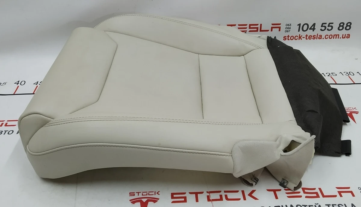 2 Обшивка подушки пасажирського сидіння з підігрівом та без датчика присутності PUR CRM Tesla model S REST, model X 9876524-03-A