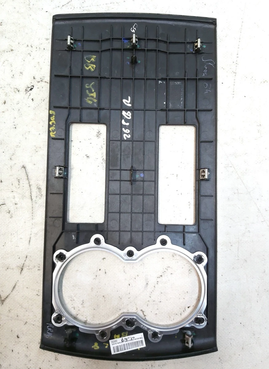 14 Декоративна накладка підсклянника CARBON FIBER Tesla S, model S REST