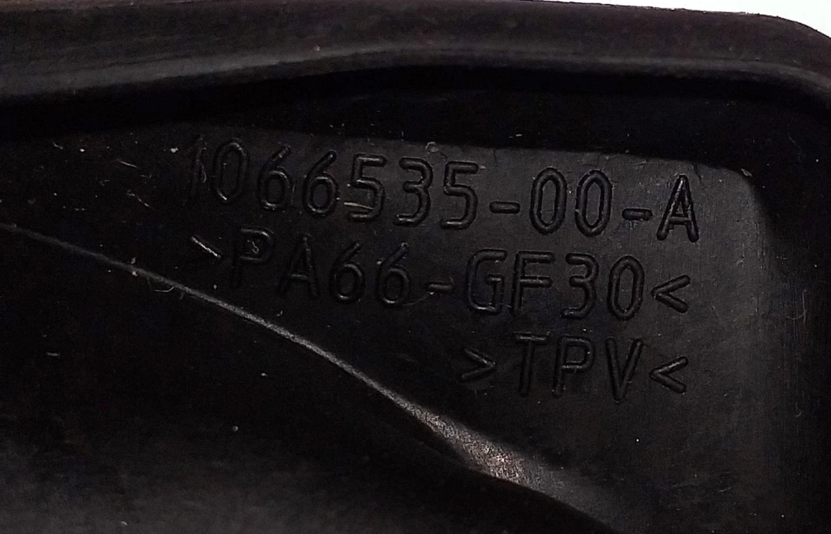 1  REAR DOOR NVH SEAL,UPR,LH Tesla model X 1483697-00-B