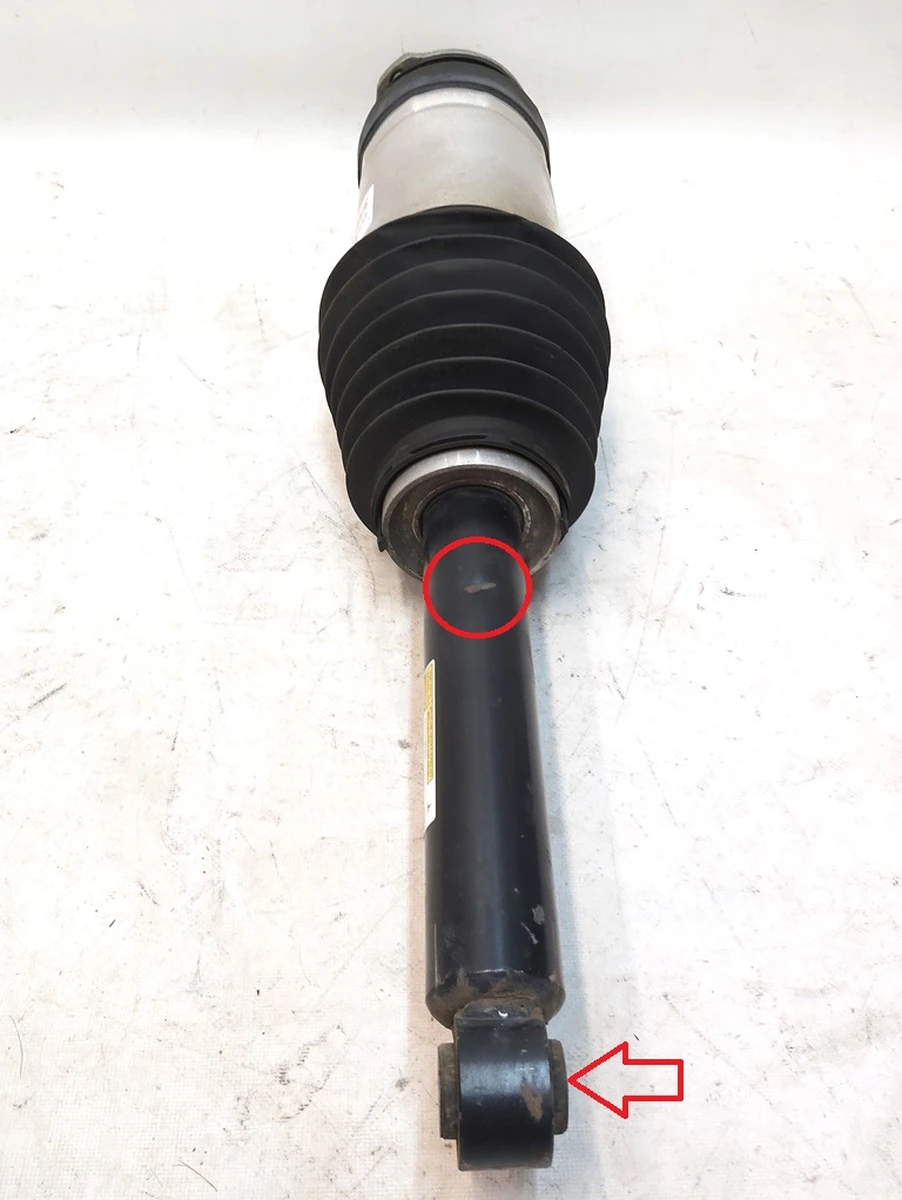 1 AIR SPRING MODULE RR LH - with damaged housing and silent block Tesla model S REST 1067466-25-C