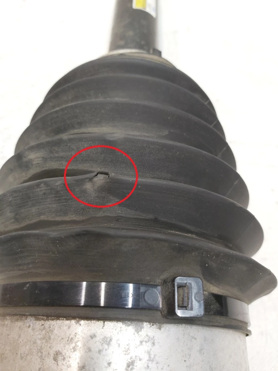 1 AIR SPRING MODULE RR LH AWD with damaged silent block and boot Tesla model S REST 1067466-25-C