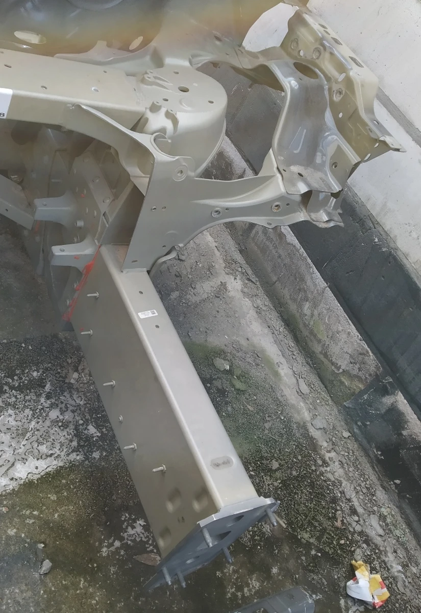 Комплект передних внутренних кузовных панелей (морда) Tesla model X REST 1069423-S0-B