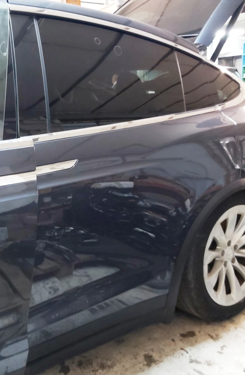 Rear left PMNG door assembly Tesla model X 1069537-12-A