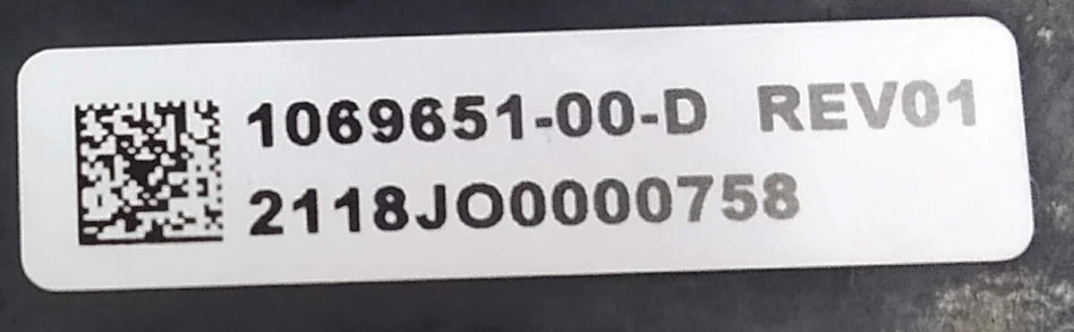 22 Блок контроля ручки двери задней правой 3.0 CTLR Tesla model S, model S REST 1069651-00-D