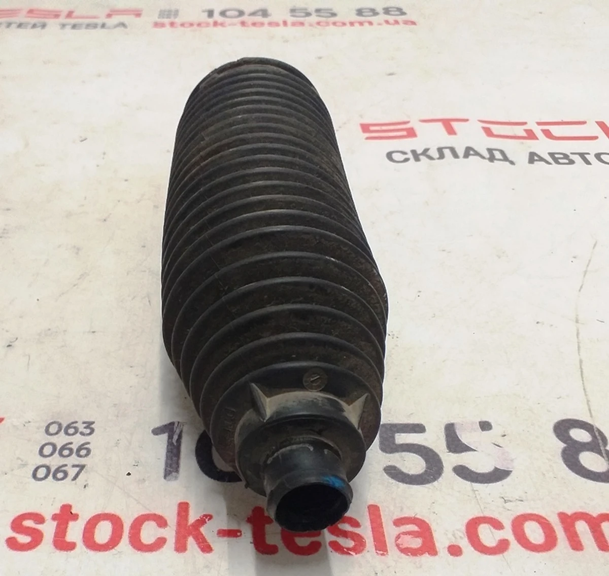 1 Пильник тяги рульової рейки MANDO Tesla Model S REST, Model X, Model 3, Model Y 1070801-00-P, 1044832-00-A