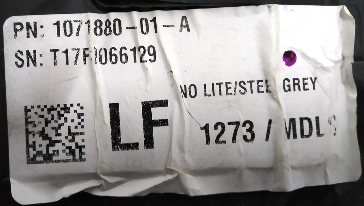 5 ASY- EXT HANDLE, LH, GEN2, NO GRIP, SVC Tesla model S REST 1100299-S0-A