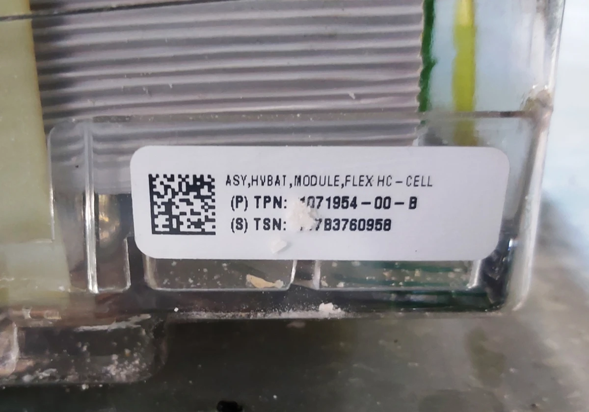 Main Battery Module 90 kWh FLEX HC-CELL without BMB board offmarket substandard Tesla model S REST, model X 1071954-00-B