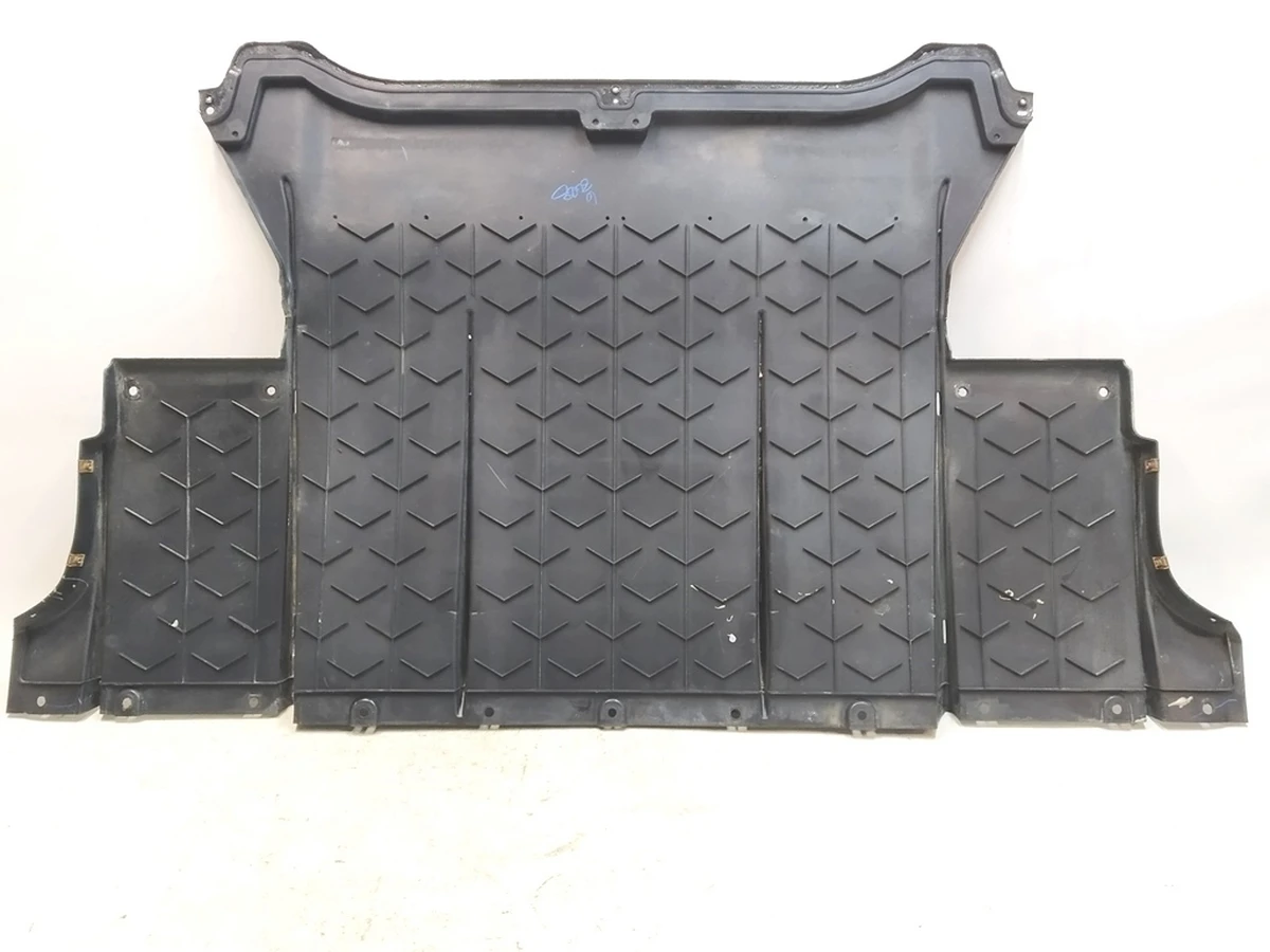 1 Защита днища задняя с повреждением Tesla model X 1072635-00-B