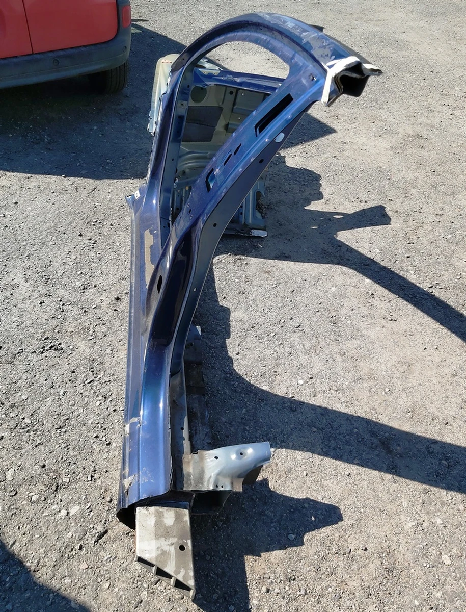 1 Body side part left A/B with side member and wing shelf Tesla model 3 1073673-S0-B