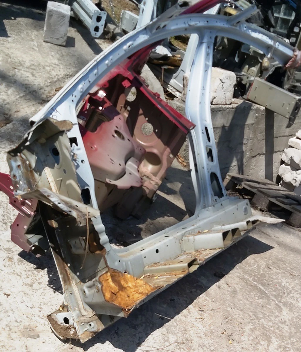 2 A/B pillar body panel right PPSW Tesla model 3 1073674-S0-A