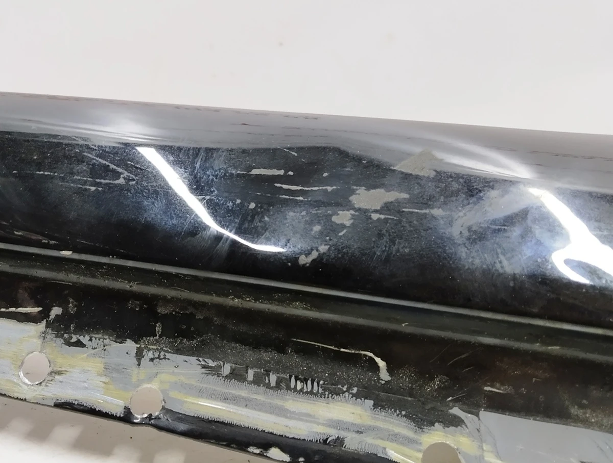 2 Quarter front left pillar A (front) outer part (panel) (defect - cropped, with a dent) Tesla model 3 1073679-S0-A