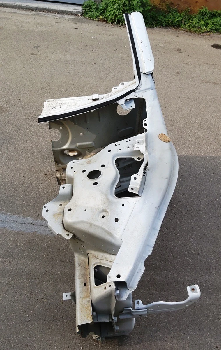 2 Чверть передня ліва стійка A (передня) з лонжероном у зборі PPSW Tesla model 3 1073679-S0-A