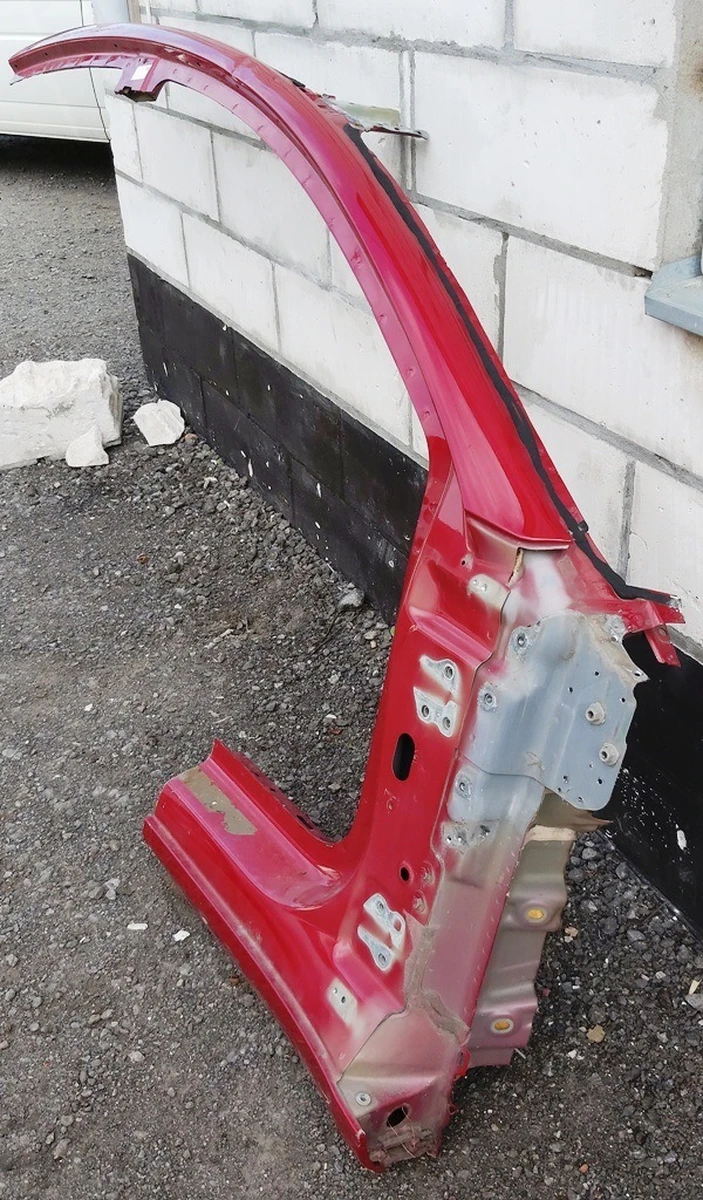 2 Quarter A-pillar RH (front) with roof fragment Tesla model 3 1073680-S0-A