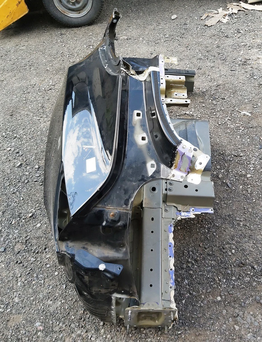 5 Чверть задня ліва частина кузова у зборі з лонжероном PBSB Tesla model 3 1073735-S0-L