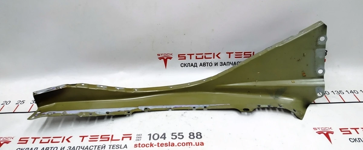 28 Quarter front left fender shelf (gun) outer part Tesla model 3 1073755-S0-C