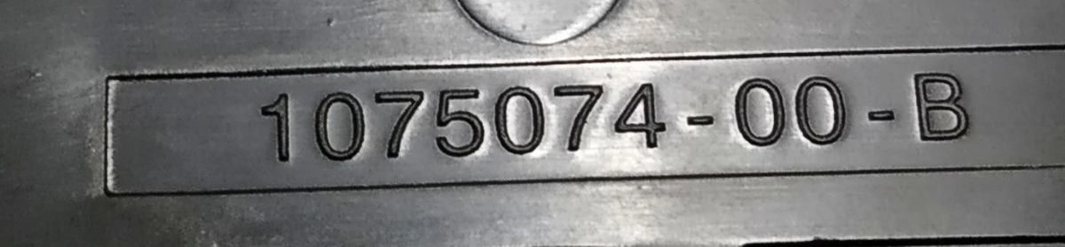 12 Bracket, HRN, MDLX, ALL, OHC, triple-cam Tesla Model X 1082391-00-C