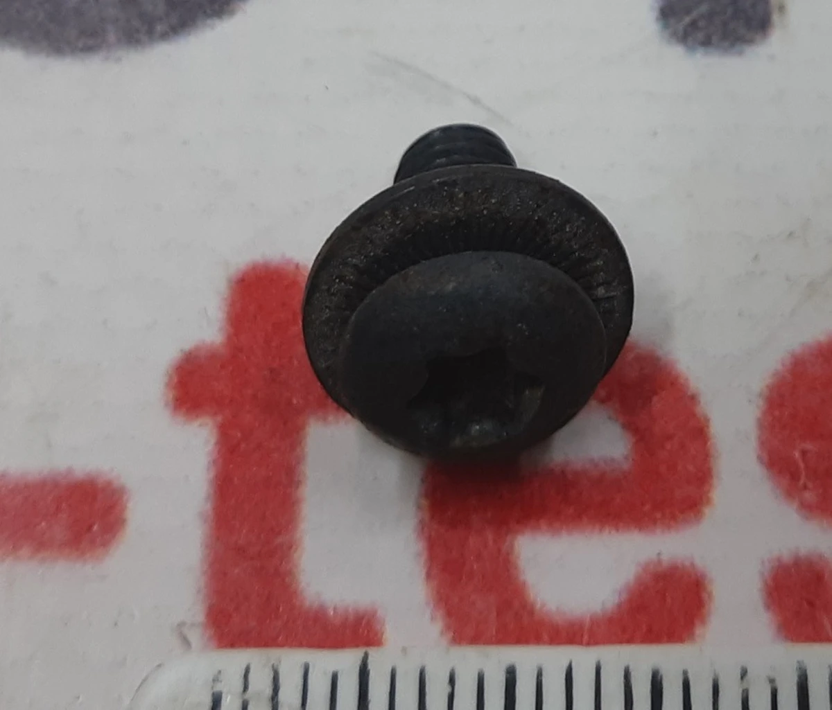 Bolt with washer PN M5x10, STL [88], ZNNI Tesla model X 1076658-00-B