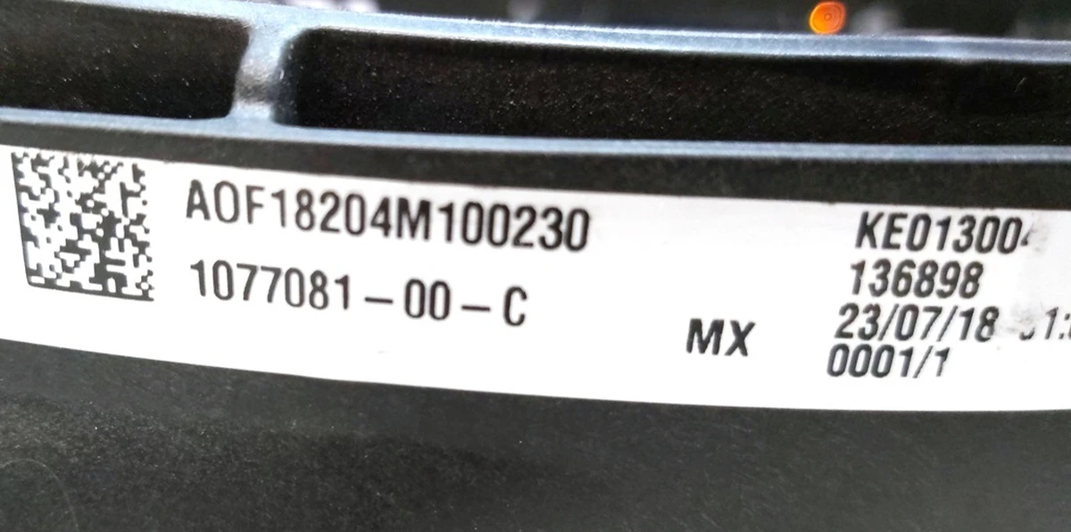 4 Дифузор вентилятора системи охолодження Tesla model 3 1077084-00-D